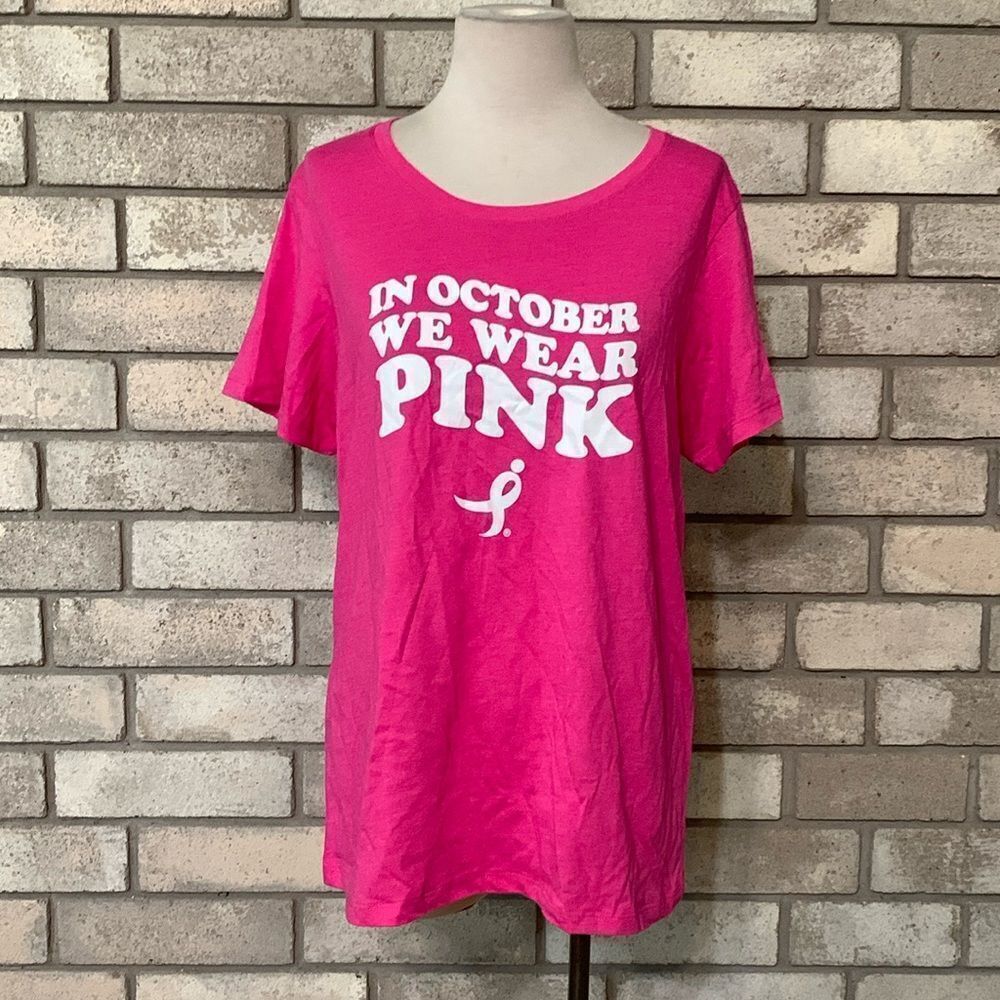3for$20 October cancer support shirt large runs a bit on smaller side